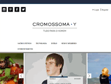 Tablet Screenshot of cromossomoy.com